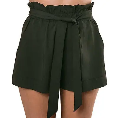 Hot Fashion Women Lady Sexy Shorts Summer Casual High Waist Short Beach Bow Trousers | Женская одежда