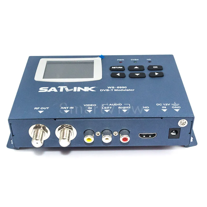 Satlink DVB-T WS-6990 наземный искатель 1 Route DVB-T модулятор/AV/HD метр WS6990 Satlink 6990 цифровой измеритель