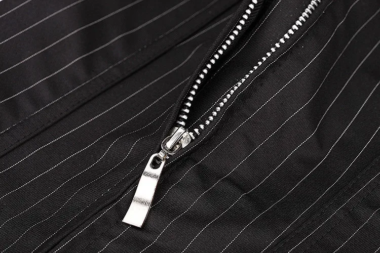 Бесплатная доставка сексуальный женский черный корсет в полоску с обхватом