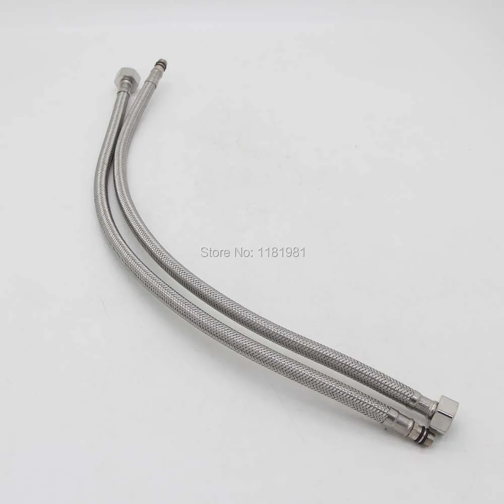 5 пар из нержавеющей стали Гибкий Смеситель для холодной/горячей воды смеситель