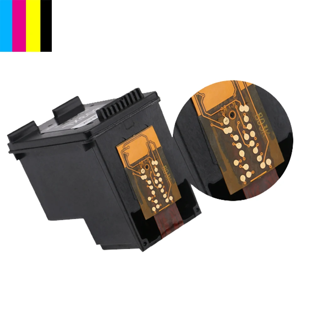 Hisaint для HP 61XL заменяемая Картридж BK и триколор Deskjet 1000 1050 1055 2000 2050 2512 3000 j110a j210a j310a|ink