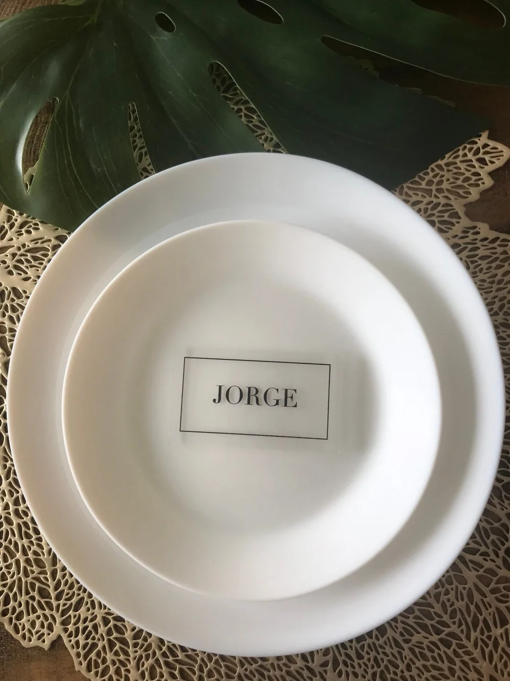 Прозрачные акриловые прямоугольные квадратные карты эскорта | Дом и сад