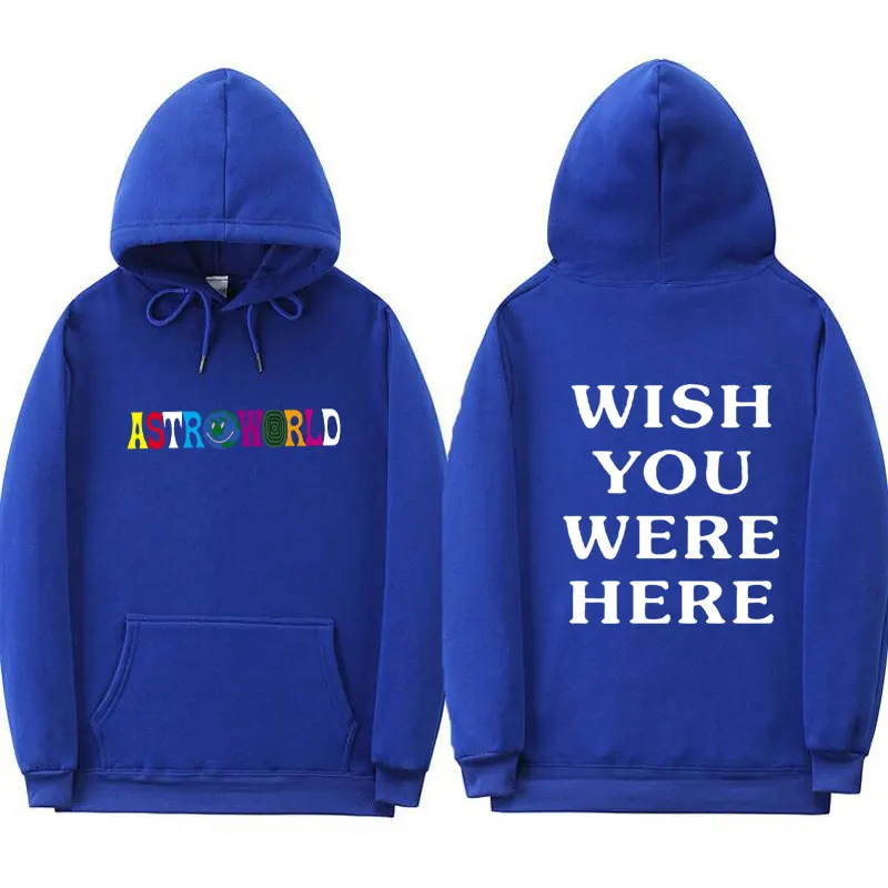 Трэвисс Скотт ASTROWORLD WISH YOU WAS HERE толстовки модные буквы ASTROWORLD Толстовка уличная Мужская Женская пуловер Толстовка