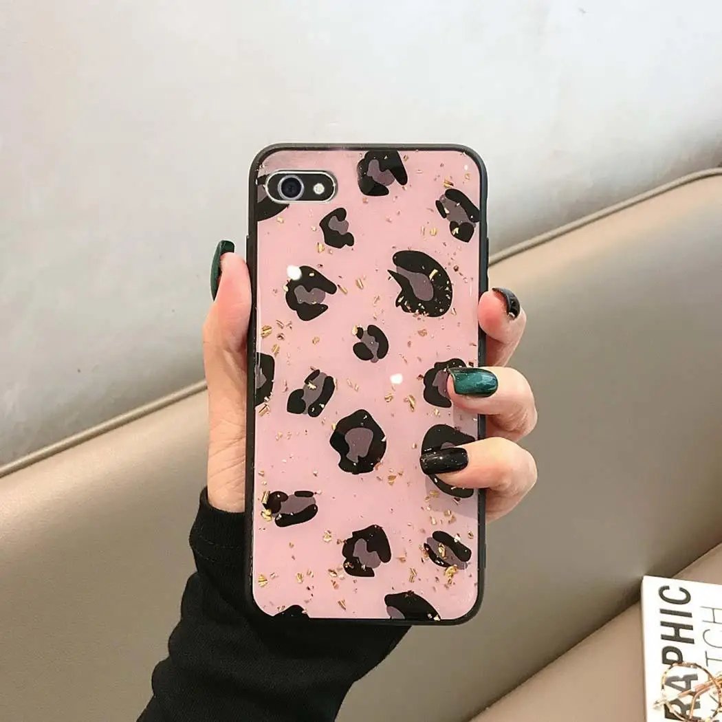Durable Practical Shock Absorption Print Soft Back Black Blue Pink Cover Mobile Phone Case | Мобильные телефоны и