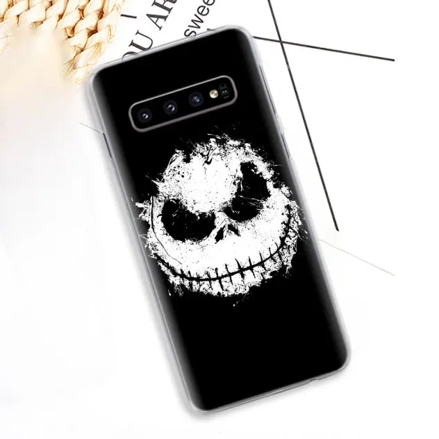 04 Кошмар перед Рождеством Джек телефон чехлы для samsung Galaxy S10e S10 плюс S8 S9 плюс S6 S7 край A40 A50 A70 M20 случае Coque - Цвет: 04