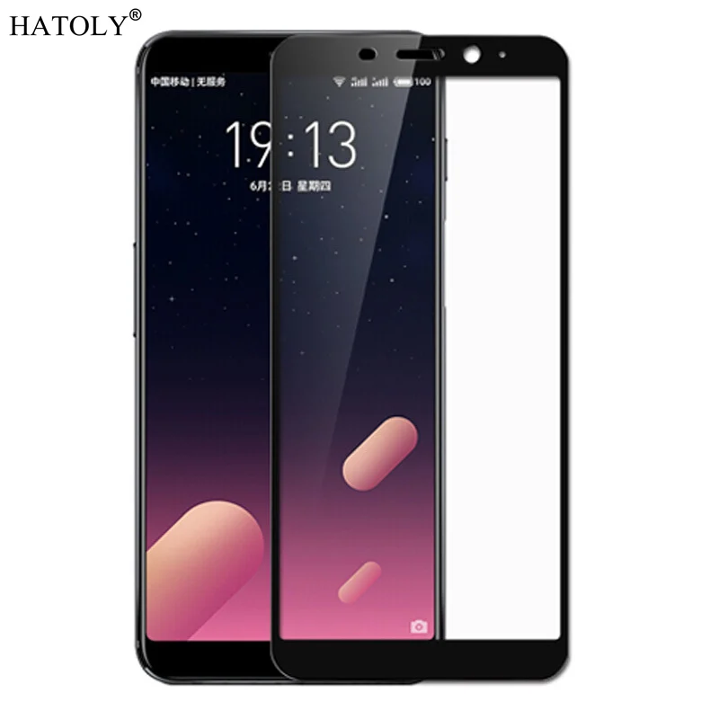 2 шт. закаленное стекло для Meizu M6s защитная пленка экрана Meilan S6 полное покрытие mblu 3D