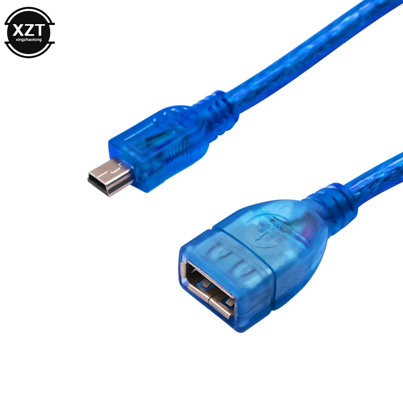 Кабель адаптер OTG V3 с разъемом USB 2 0 Мама на Mini папа 5P|Кабели передачи данных| |