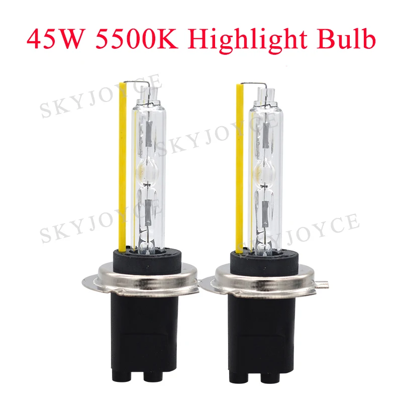 SKYJOYCE AC 12 в 45 Вт HID лампа 4300K 6000K Cnlight hid FBI Fast Bright 5500K для 55 фары|Передние LED-фары авто| |