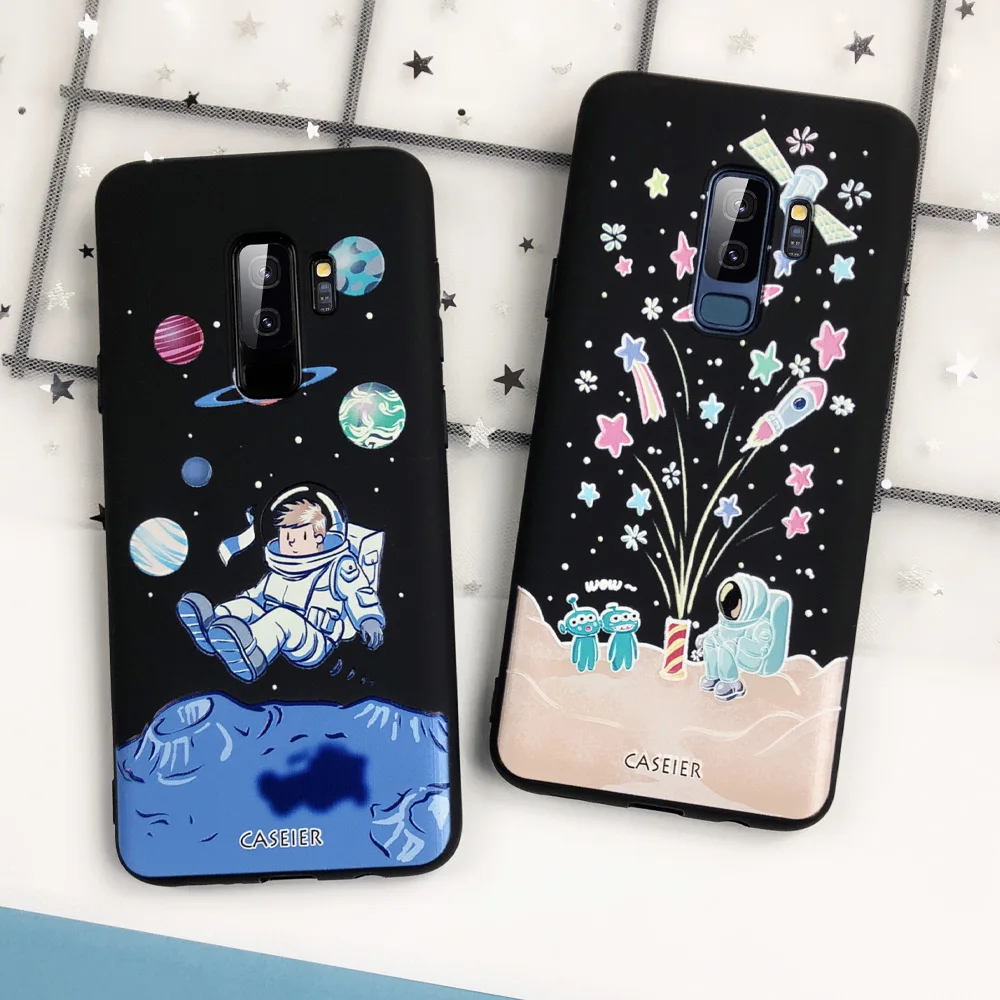 Чехол для телефона CASEIER Girly Samsung S9 S8 Plus S7 Edge мягкий чехол с цветочным узором Galaxy S6 edge