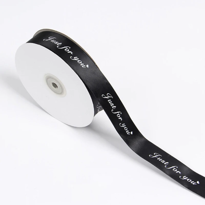 5m ribbon black Полистирол пенополистирол LEDFoam Медведь Форма искусственный цветок голова Роза DIY Мишка бант ленты Свадьба День рождения подарок декор - Цвет: 5m ribbon black