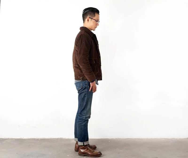 1970 s 12 унц. Ц. вельветовые куртки для мужчин Весна Винтаж хлопковое Пальто