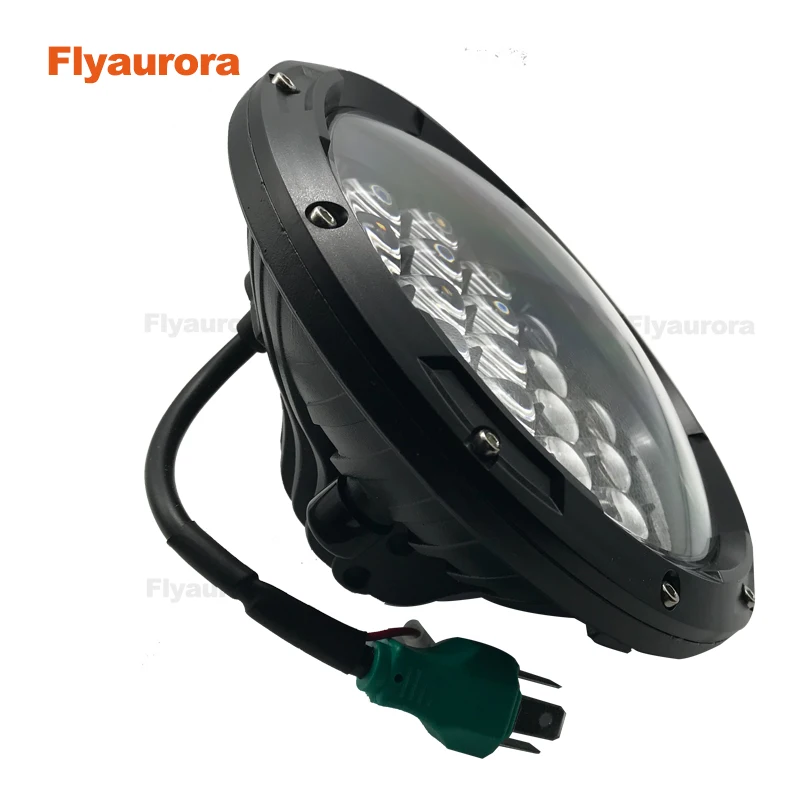 7 дюймовый круглый светодиодный головной светильник высокий низкий пучок Halo Угол