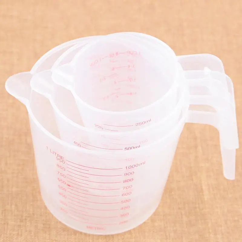 2018 1000ml Plastic Liquid Measuring Jug Cup Graduated Surface Cooking Bakery Kitchen Lab | Дом и сад