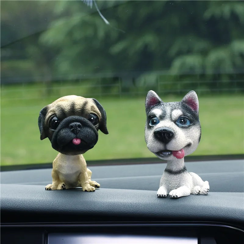 Мультяшный полимерный бульдог корги Sway Собака Щенок модель экшн Фигурки игрушки