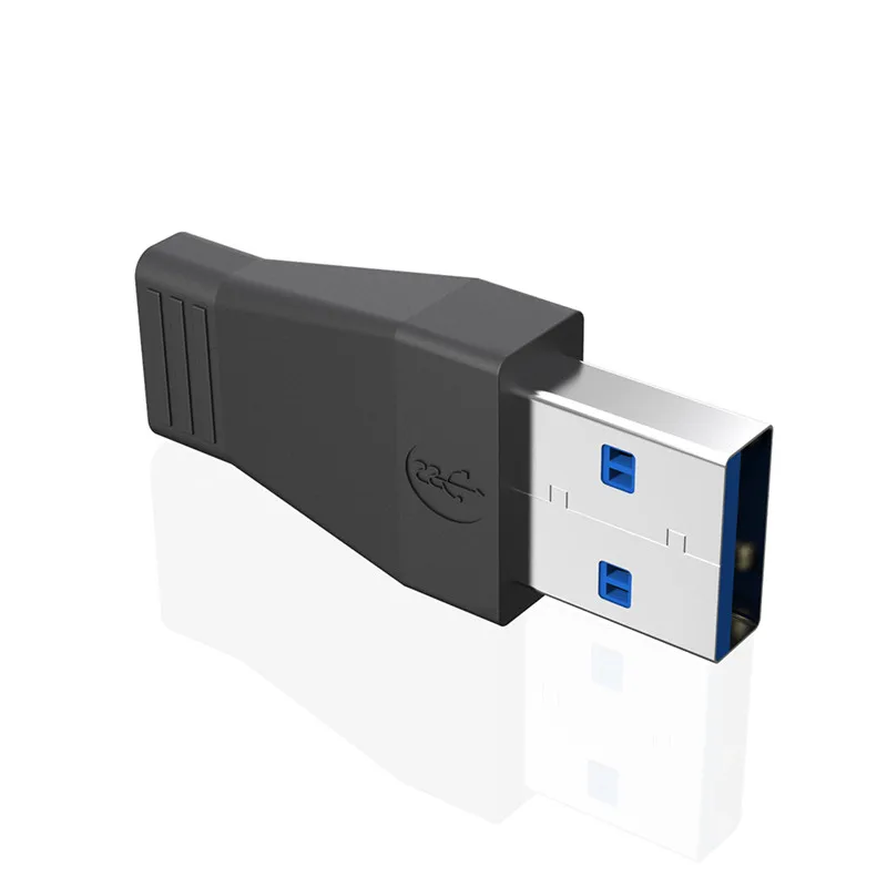 Robotsky USB 3,1 type C адаптер USB 3,0 папа-USB-C Женский адаптер конвертер для Macbook huawei P9 Xiaomi 4C Nexus 5X6 P
