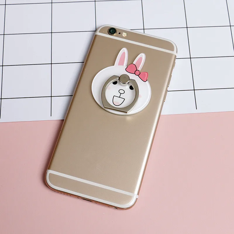 Милый держатель для телефона Luna Cat, кольцо, держатель для мобильного телефона, подставка, мультяшный Кот, палец, кольцо, держатель для телефона, suporte celular для iPhone Pad - Цвет: 4