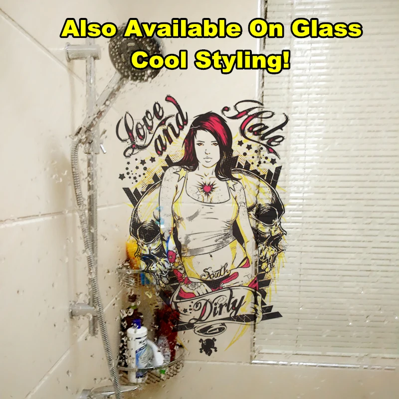 SHNAPIGN Сексуальная городская девушка временная татуировка боди арт вспышка