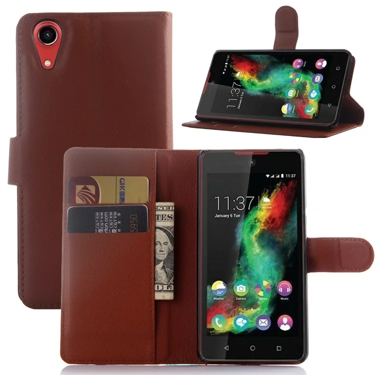 Роскошный кожаный чехол кошелек с подставкой и отделением для карт|wallet case for