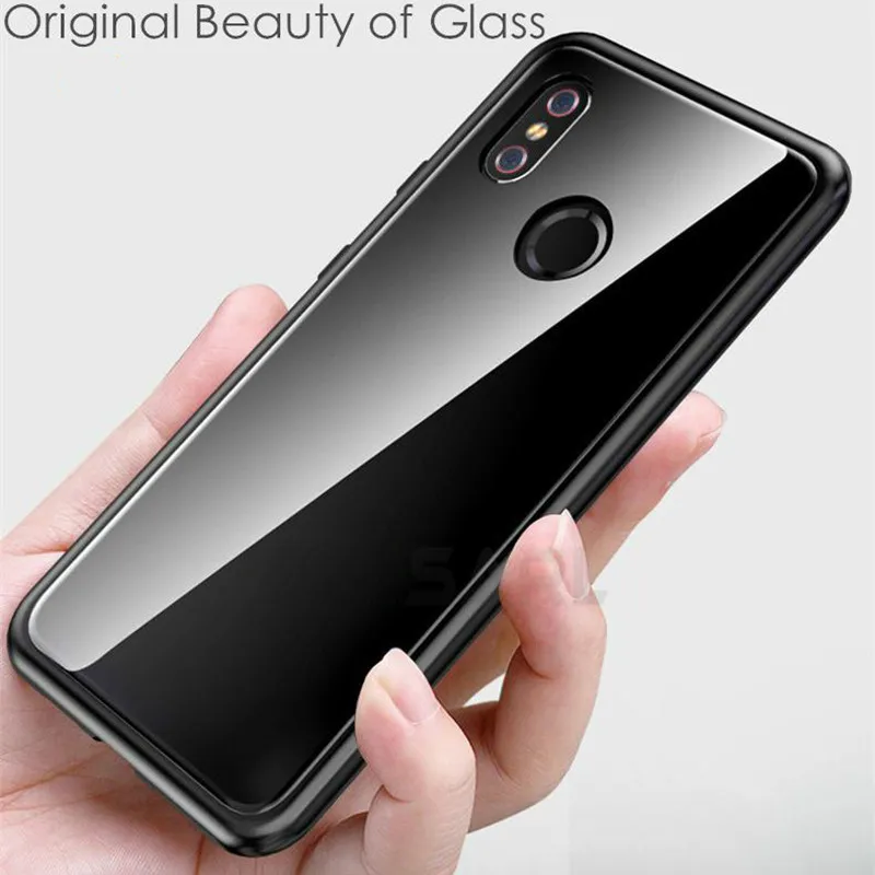 360 Magnetic Adsorption Case for Xiaomi Mi 8 SE Full Cover Magnet Tempered Glass Redmi Note 5 5Pro Funda | Мобильные телефоны и