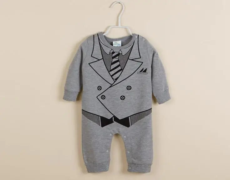 Baby Boys Romper New 2020 Fashion Cotton Infant Tie Jumpsuit Clothing Toddler Climbing Clothes |