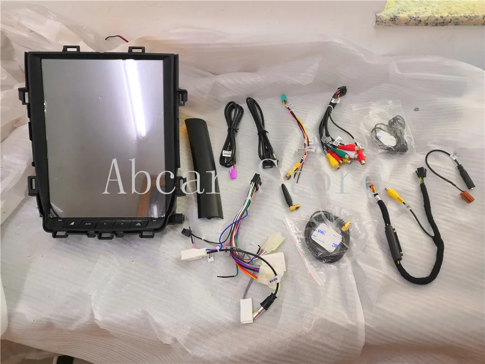 12,1 Tesla стиль Android 7,1 автомобильный dvd-плеер gps навигация для Toyota alphard Vellfire 20 серии 2007- Мультимедиа Радио ips