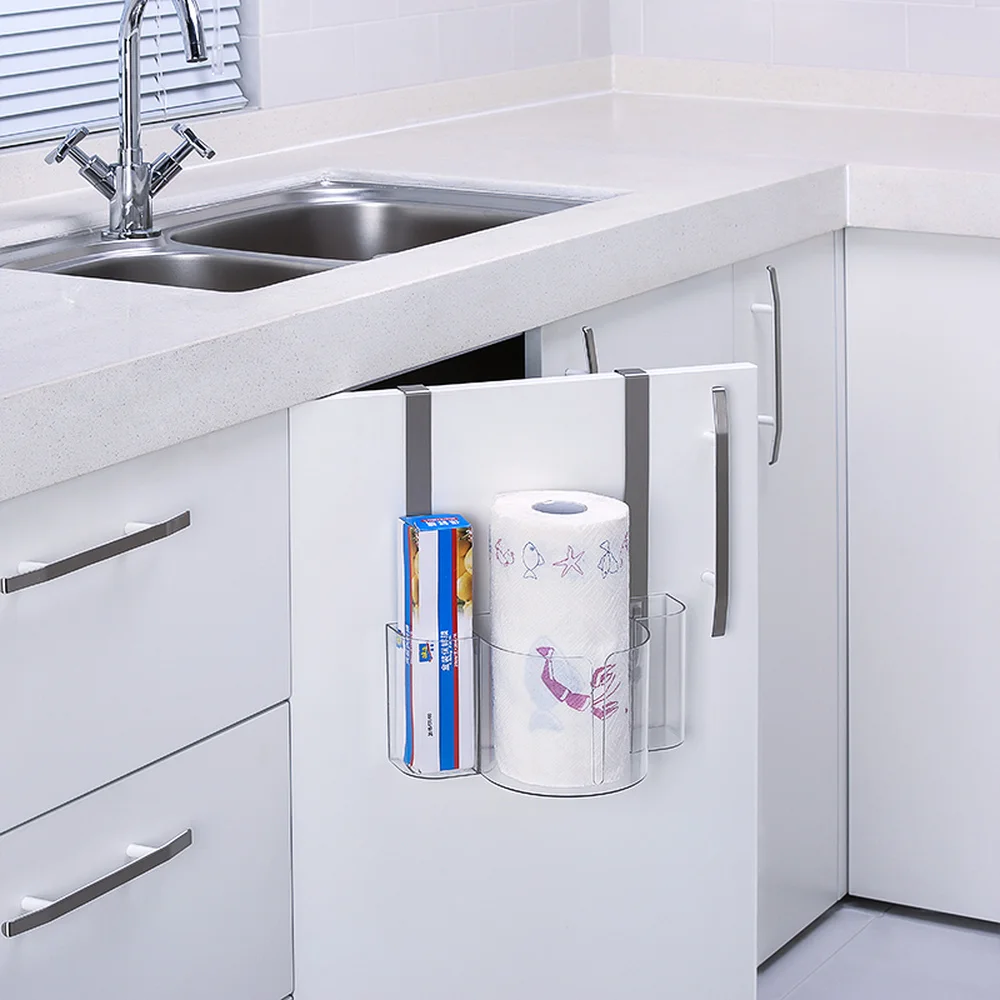 Подвесная корзина на дверь шкафа кухонная настенная стойка для хранения