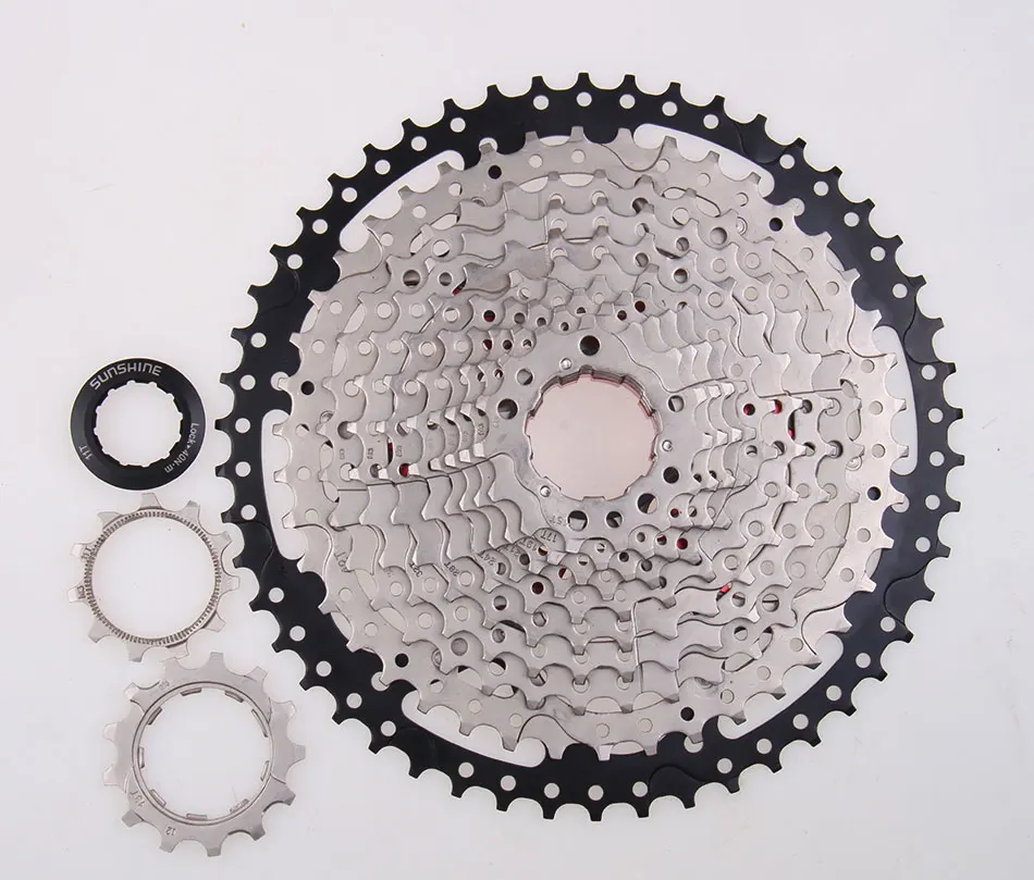 SUNSHINE 12 S 11-50T 12 speed Freewheel для горного велосипеда BMX Кассетный Маховик Аксессуары для велосипеда совместимы с SHIMANO NX