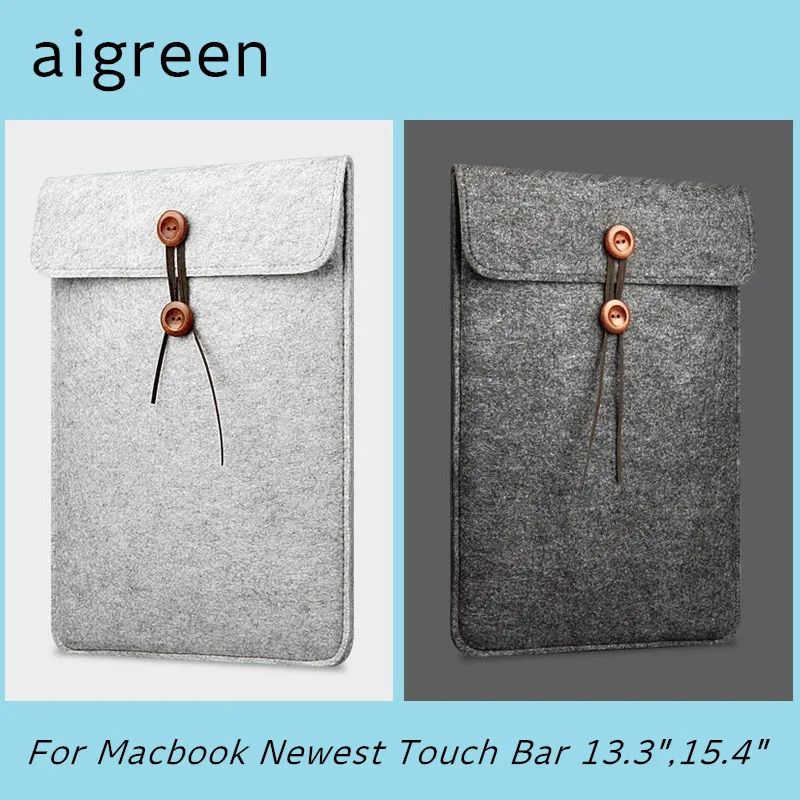 2020 Woolen Felt Sleeve Case For MacBook Laptop Newest Pro Touch Bar 13.3&quot 15.4&quot Air Retina 11&quot 12&quot 13&quot Free Drop Shipping |