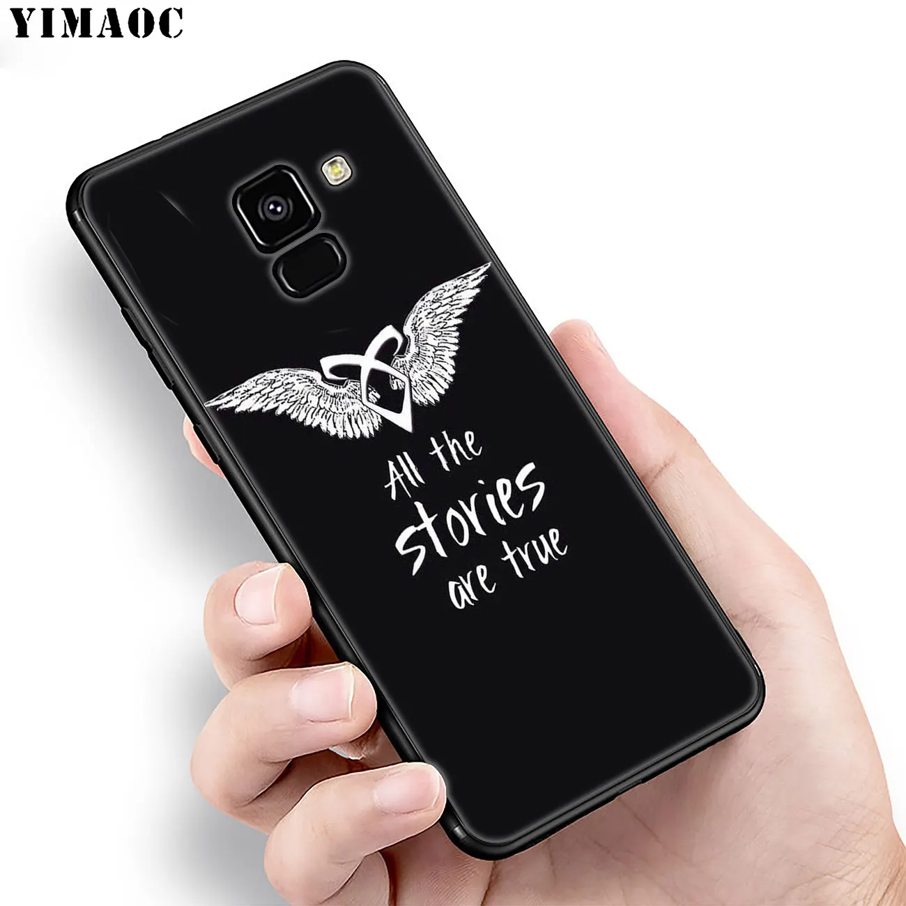 YIMAOC Mortal Instruments City Of Bones Soft Case for Samsung Galaxy A6 A9 A8 A7 2018 A3 A5 2016 2017 Note 9 8 10 Plus Lite | Мобильные