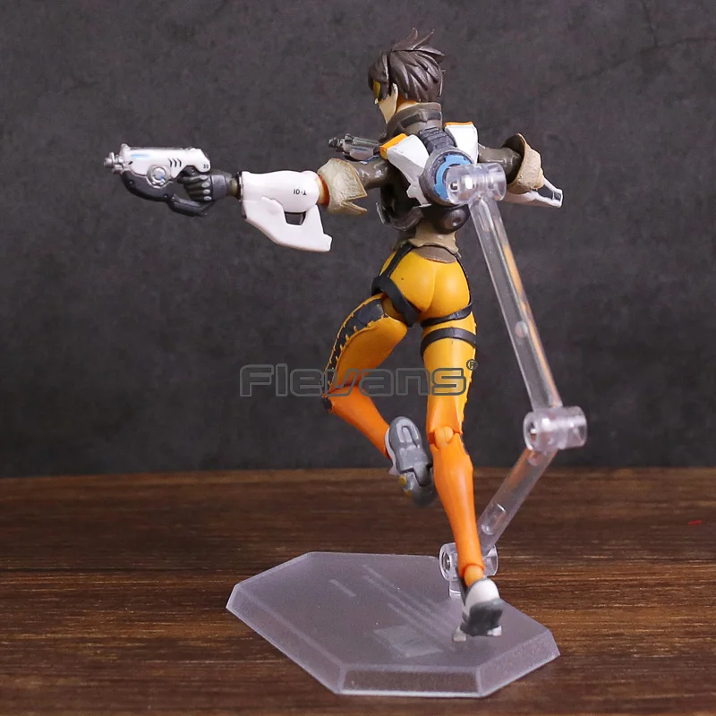 Горячая игра Figma 352 персонаж Tracer ПВХ экшн-фигурка шарнирная подвижная игрушка Коллекционная Фигурка модель куклы
