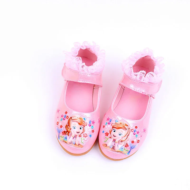Мягкие повседневные туфли для девочек София принцесса европейский размер 26-30