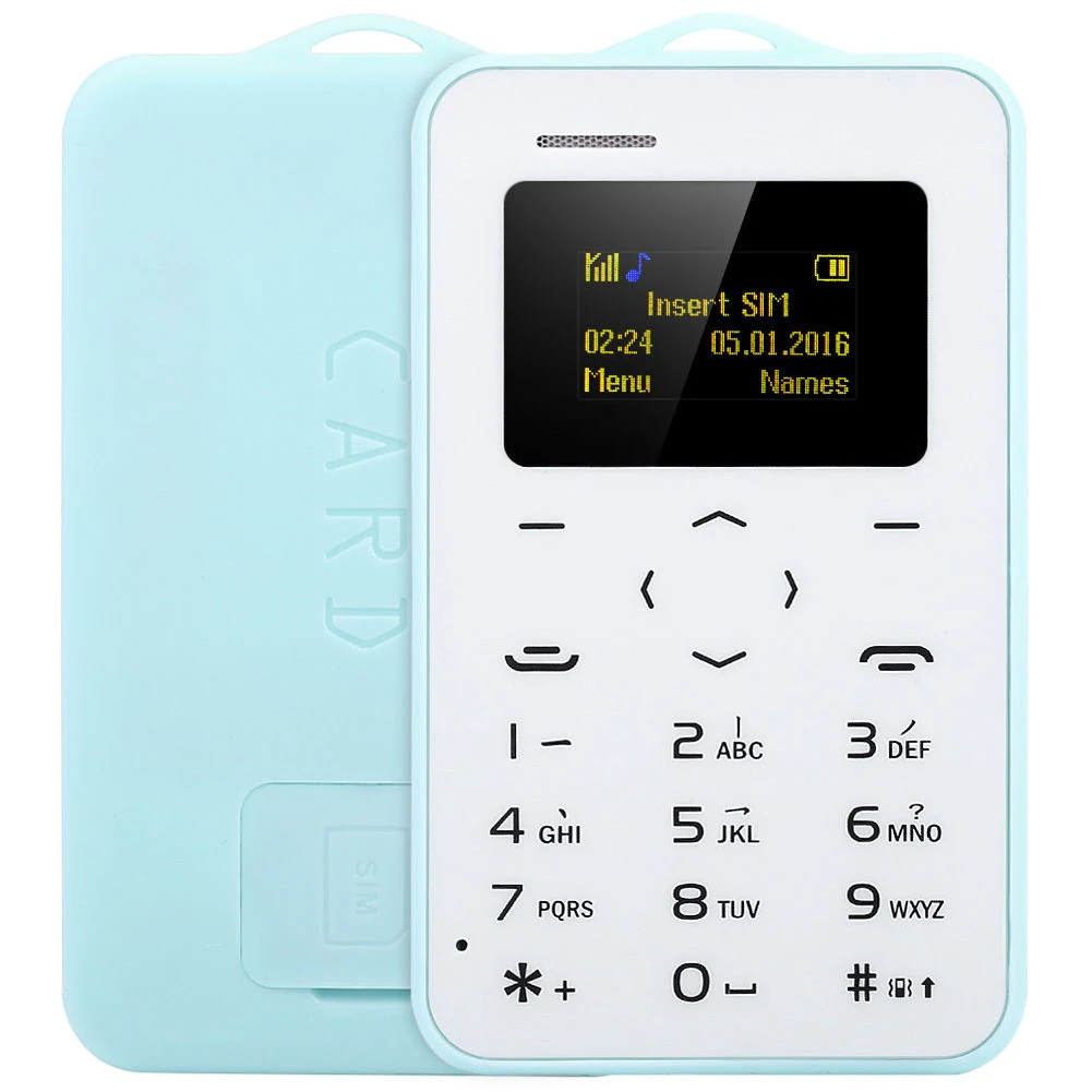 AIEK C6 1 0 ''карта TFT карманный мобильный телефон Bluetooth Календарь