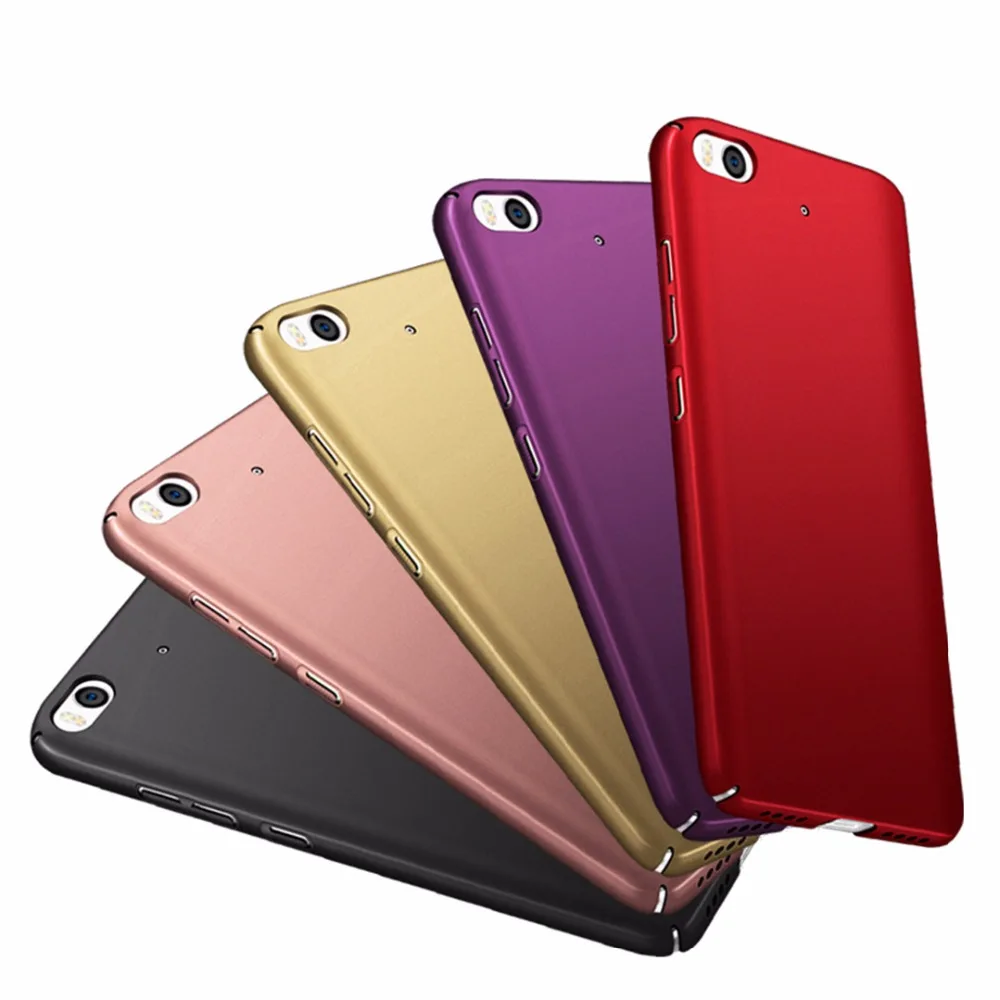 Роскошный Матовый чехол чистого цвета для Xiaomi 5S Mi M5S 5 15 &quot полностью защитные