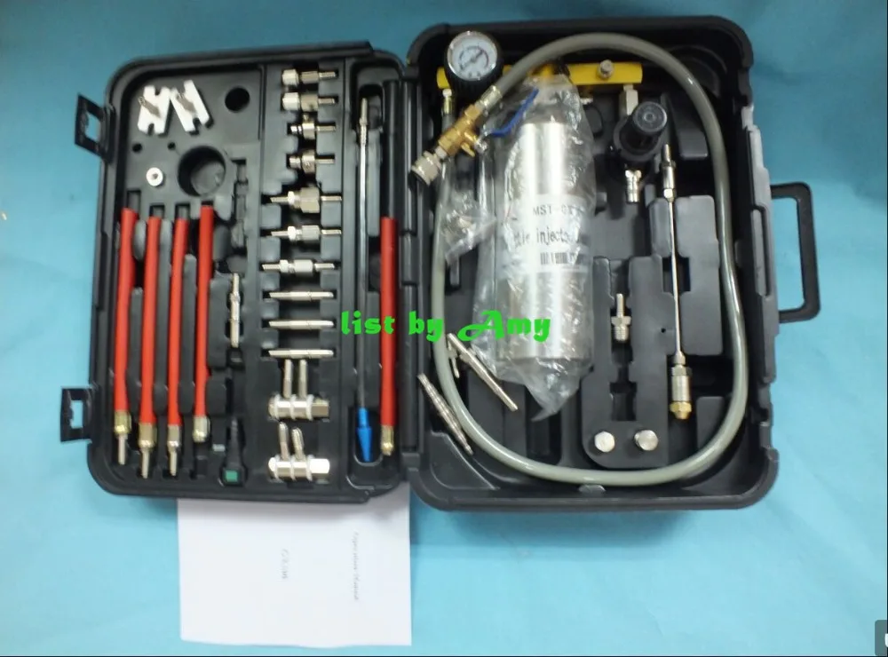 Новое Поступление NON-ДЕМОНТАЖ Очиститель Топливной форсунки комплект MST-GX100 Для