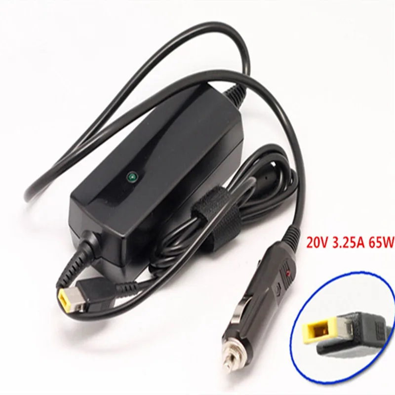 

90W 20V 3.25A 4.5A Laptop Car Charger For Lenovo yoga13 2 11 X1 X240 G400 G500 E450 E550 T440S X250
