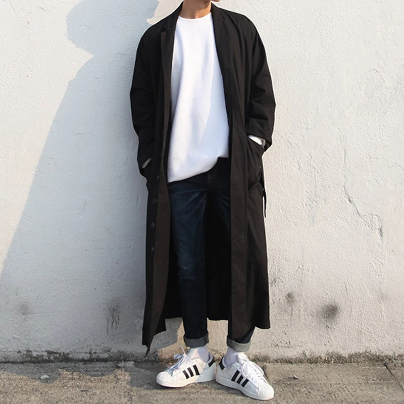 dust coat|men dust coatlong coat men 