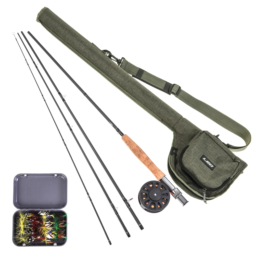 LEO Canvas Portable Fly Fishing Rod Bag 9' Fly Fishing Rod a