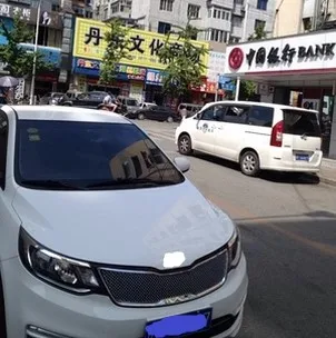 Передняя решетка радиатора для KIA Rio K2 из нержавеющей стали с тигровыми гоночными