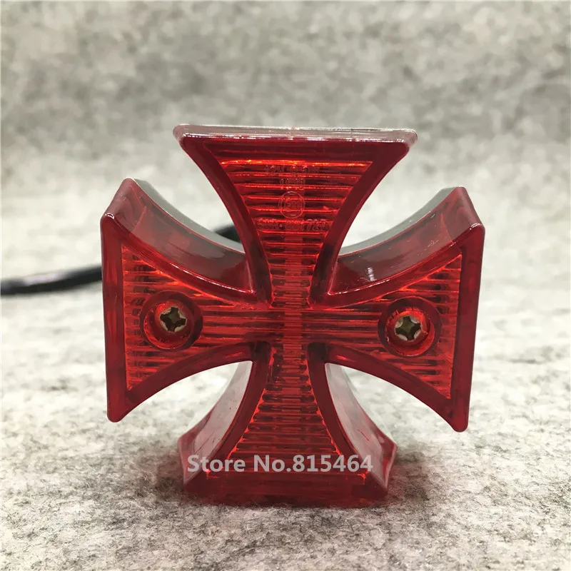 Yecnecty Универсальный мотоциклетный задний фонарь светодиодный тормозной