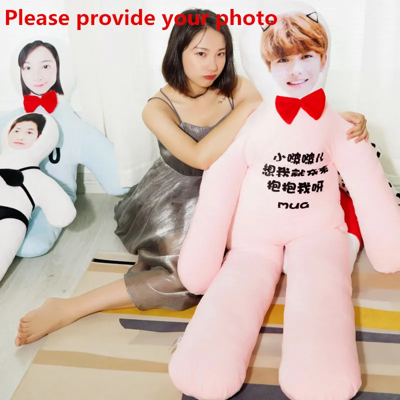 Новые горячие Фото Индивидуальные DIY реального человека Подушка Плюшевые