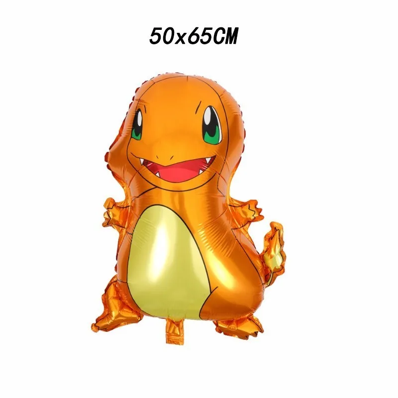 1pclarge Пикачу PokemonGo гелиевые фольгированные шары, украшения для дня рождения, подарок на день детей, детские игрушки, надувные шары