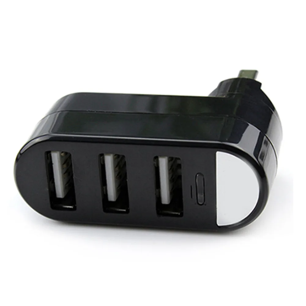Etmakit Бестселлер мини 3 порта USB 2 0 поворотный концентратор Высокоскоростной