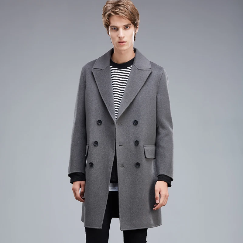 Ветровка мужская свободного покроя модная однотонная хлопковая куртка с