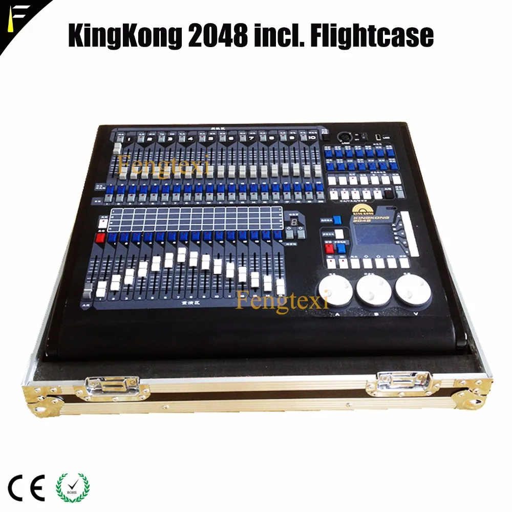 DMX512/1990 Kingkong 2048 DMX512 консоли с кейс 200 освещение светильники контроллер смеситель