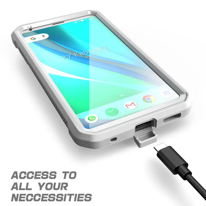 SUPCASE чехол для LG V30 UB Pro прочная кобура с полным корпусом встроенной защитой экрана