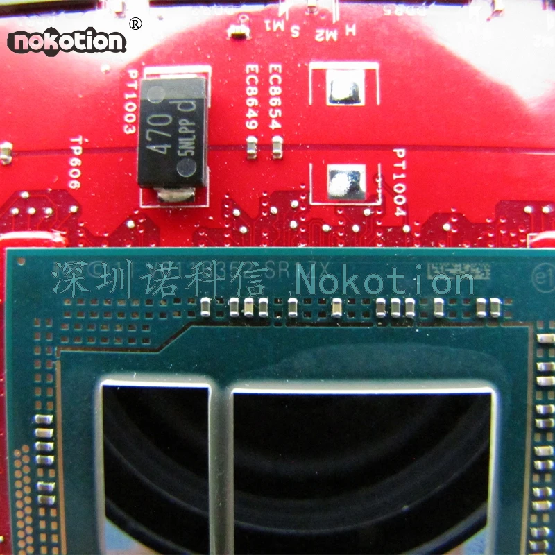 Online NOKOTION NOKOTION 812012-001 Für Hp OMEN Pro Mobile Workstation Motherboard SPS-MB 2 GB I7 4870HQ CPU 16 GB RAMS Quadro K1100M