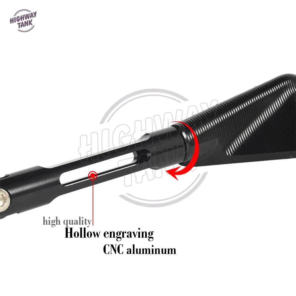 Все CNC алюминиевый Пентагон мотоцикл зеркальный чехол для YAMAHA FZ6 FZ1 MT09 KAWASAKI Z300 Z750