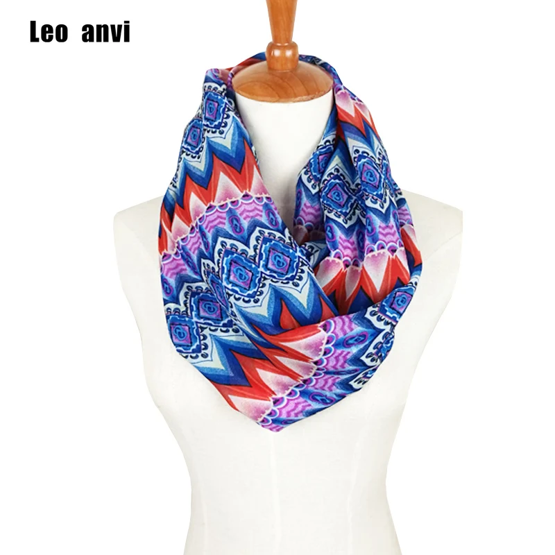 Шарф Leo anvi Женский Разноцветные Шелковые шарфы ручной работы с узором|hand painted
