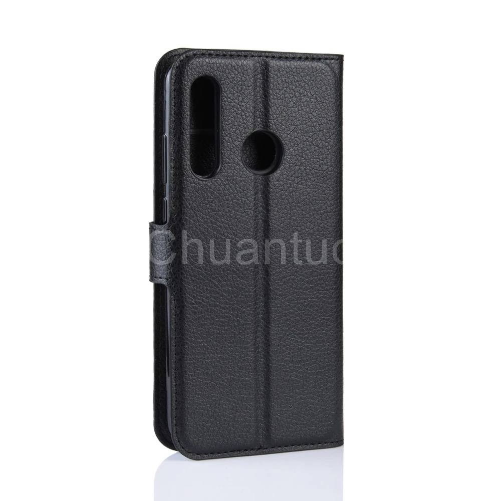Модный чехол бумажник из искусственной кожи для Huawei P Smart + 2019 флип защитный задней