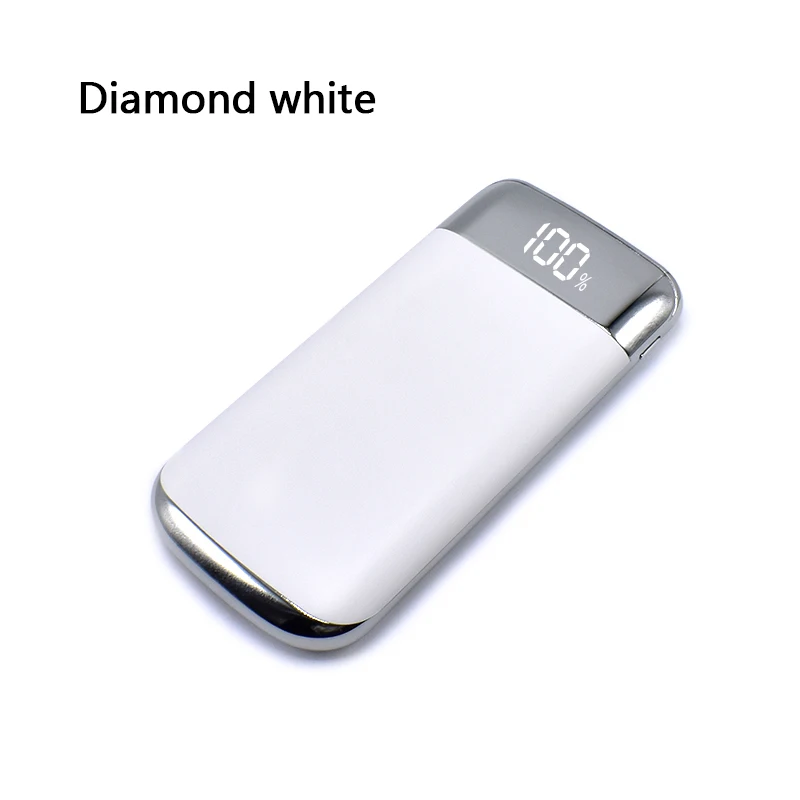 20000 мАч Внешний аккумулятор 2 USB lcd power Bank портативный мобильный телефон зарядное
